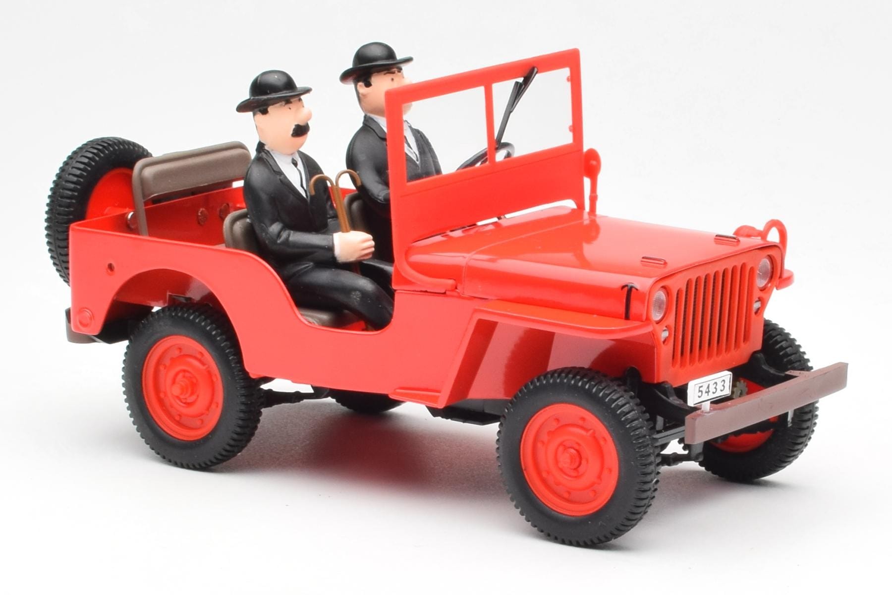 Jeep Willys Tintin 2 Figurine UT Models 1:18 180150000 Metal - imaginea 4 din 6
