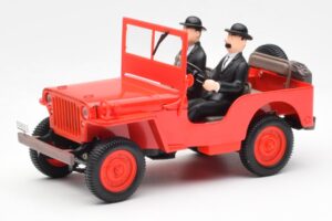 Jeep Willys Tintin 2 Figurine UT Models 1:18 180150000