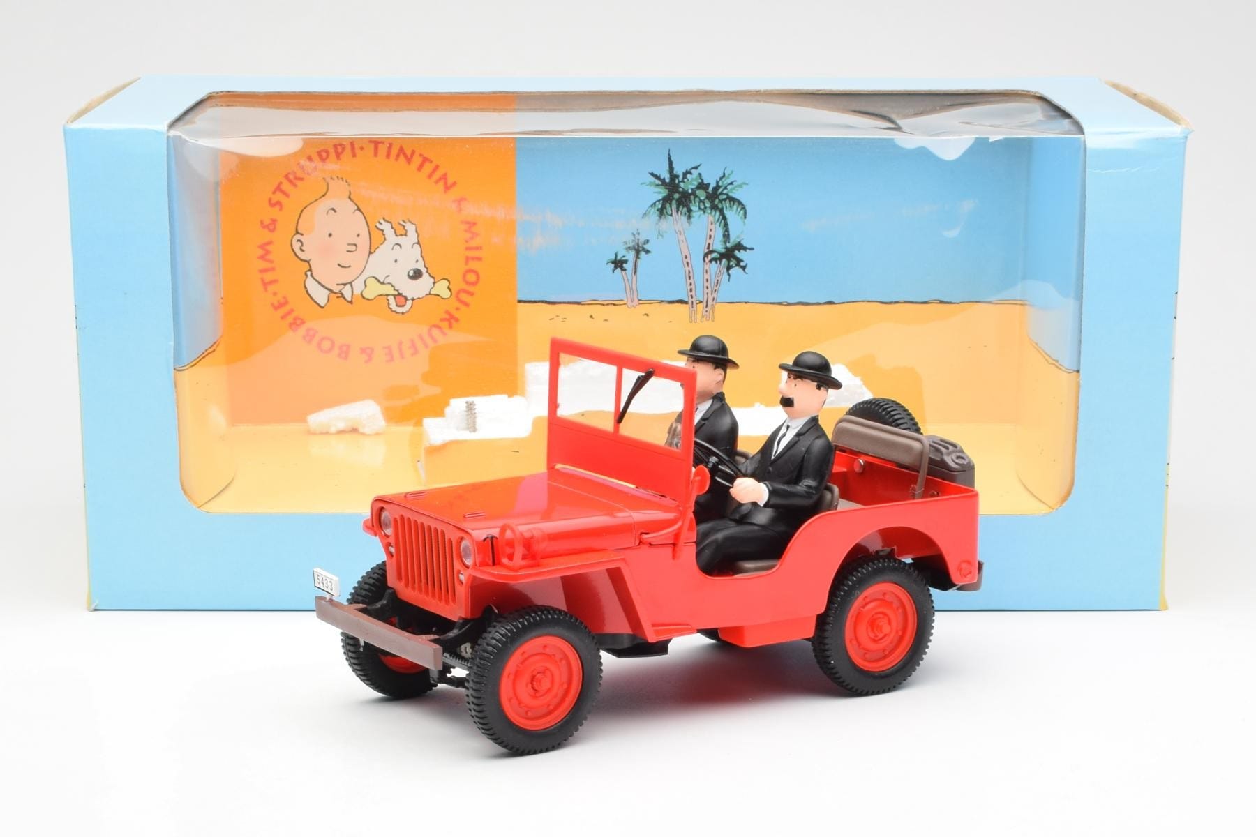 Jeep Willys Tintin 2 Figurine UT Models 1:18 180150000 Metal - imaginea 6 din 6