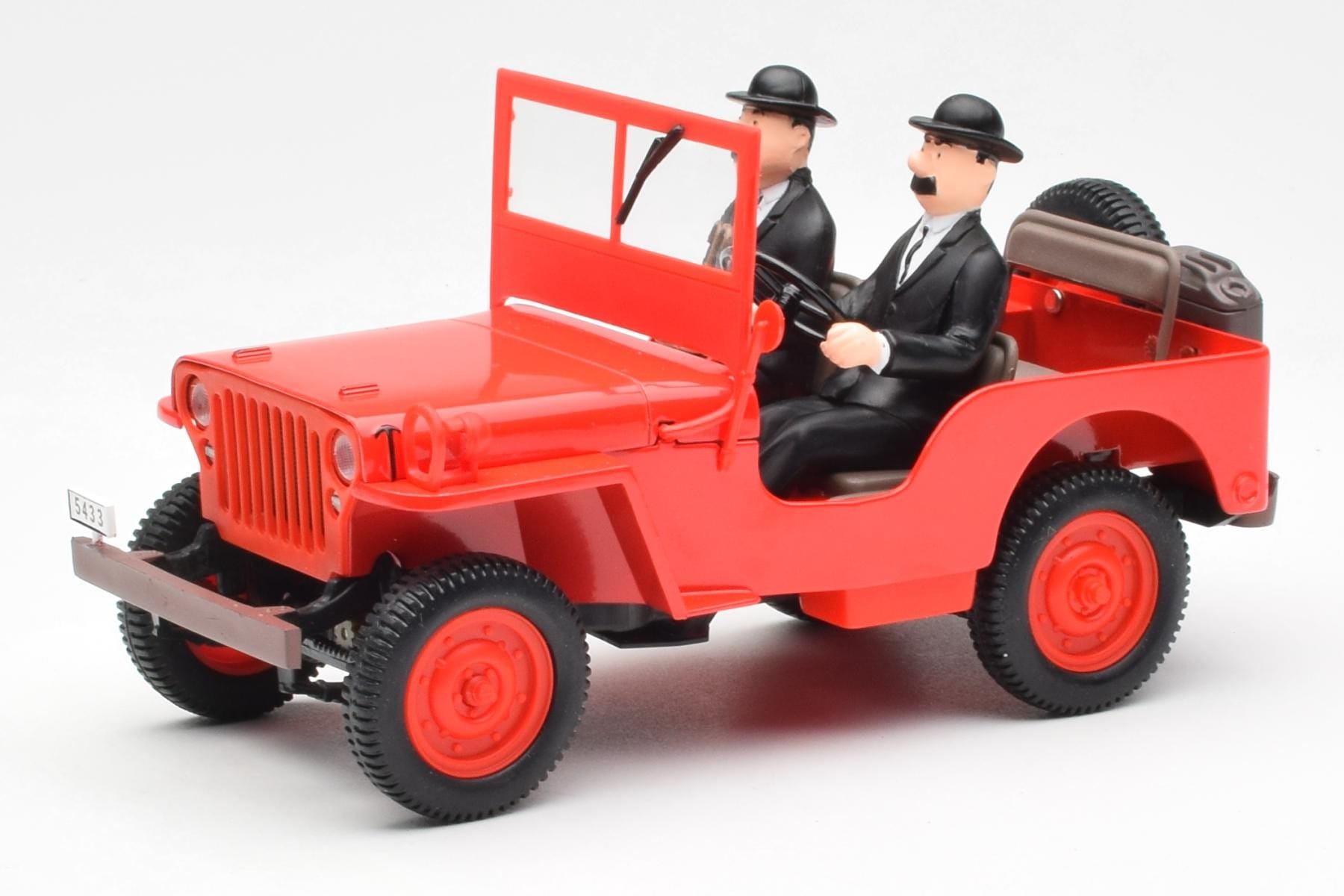 Jeep Willys Tintin 2 Figurine UT Models 1:18 180150000 Metal