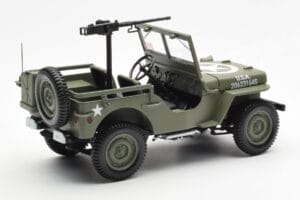 Jeep Willys MB US Army D-Day 1944 Norev 1:18 189016 Metal - imaginea 3 din 10