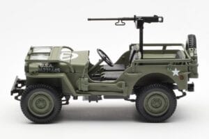 Jeep Willys MB US Army D-Day 1944 Norev 1:18 189016 Metal - imaginea 5 din 10