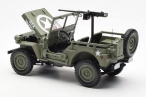 Jeep Willys MB US Army D-Day 1944 Norev 1:18 189016 Metal - imaginea 7 din 10
