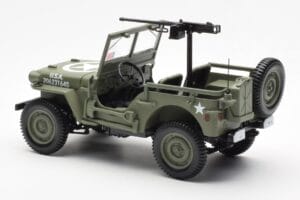 Jeep Willys MB US Army D-Day 1944 Norev 1:18 189016 Metal - imaginea 9 din 10