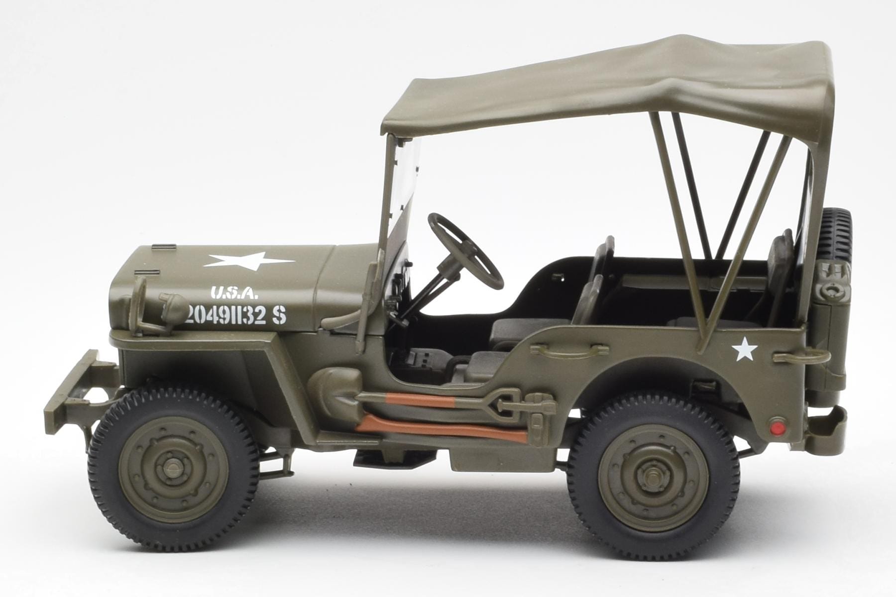 Jeep Willys Cu Prelată UT Models 1:18 180149002 Metal - imaginea 3 din 6