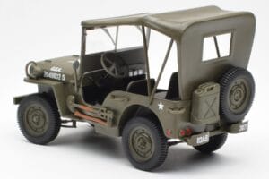 Jeep Willys Cu Prelată UT Models 1:18 180149002 Metal - imaginea 5 din 6