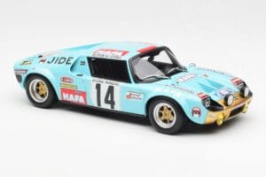 Jide 1600S Gr.4 #14 J. Ragnotti / Jaubert Criterium des Cevennes 1972 Otto 1:18 OT287 Rășină - imaginea 4 din 6