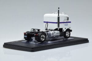 Kenworth Bullnose Ross Mackie Transport Alb IXO 1:43 TR063 Metal - imaginea 2 din 6