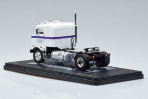 Kenworth Bullnose Ross Mackie Transport Alb IXO 1:43 TR063 Metal - imaginea 5 din 6