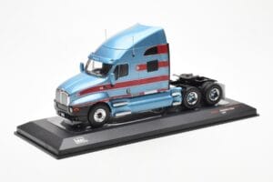 Kenworth T2000 Albastru Deschis Roșu IXO 1:43 TR180 Metal - imaginea 2 din 4