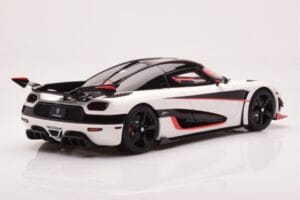 Koenigsegg Agera RS Arctic Alb GT Spirit 1:18 GT877 Rășină - imaginea 2 din 6