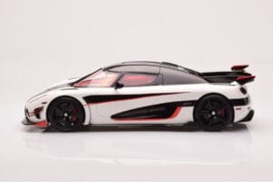 Koenigsegg Agera RS Arctic Alb GT Spirit 1:18 GT877 Rășină - imaginea 3 din 6