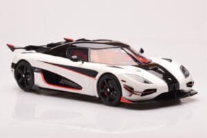 Koenigsegg Agera RS Arctic Alb GT Spirit 1:18 GT877 Rășină - imaginea 4 din 6