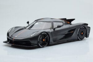 Koenigsegg Jesko Absolut Graphite Gri Asia Exclusive GT Spirit 1:18