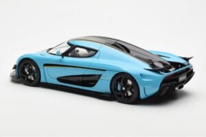 Koenigsegg Regera Baby Albastru GT Spirit 1:18 GT881 Rășină - imaginea 5 din 6
