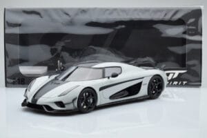 Koenigsegg Regera Gri Asia Exclusive GT Spirit 1:18 CLDC026 Rășină - imaginea 5 din 5