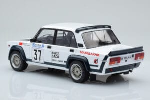 Lada 2105 VFTS #37 H. Ohu Rally Acropolis 1983 IXO 1:18 18RMC145 Metal - imaginea 5 din 6