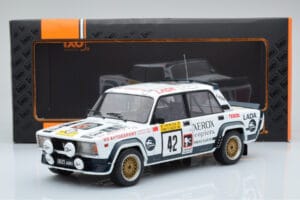 Lada 2105 VFTS #42 S. Brundza Rally 1000 Lakes 1984 IXO 1:18 18RMC146 Metal - imaginea 6 din 6