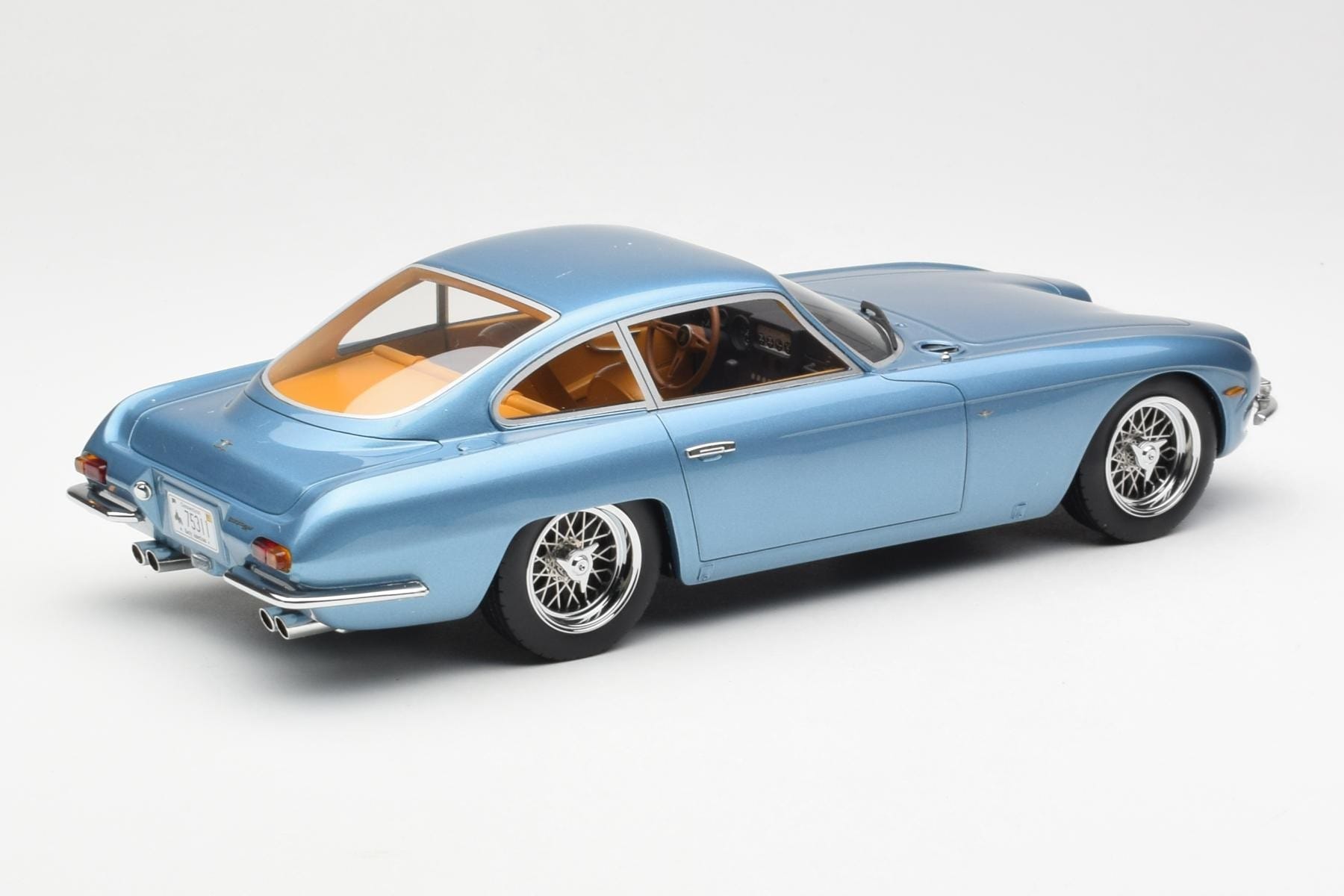Lamborghini 350 GT Albastru Deschis Metalizat CMR 1:18 CMR002 Metal - imaginea 2 din 6