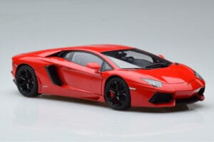 Lamborghini Aventador LP700-4 Andromeda Roșu AUTOart 1:18 74669 Metal - imaginea 6 din 10