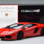 Lamborghini Aventador LP700-4 Andromeda Roșu AUTOart 1:18 - image 10 of 10