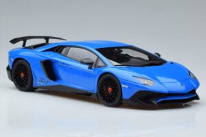 Lamborghini Aventador LP750-4 SV Albastru AUTOart 1:18 74559 Compozit - imaginea 5 din 8