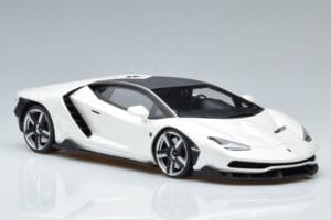 Lamborghini Centenario Alb Perlat GT Spirit 1:18 GTS18503W Rășină - imaginea 4 din 6