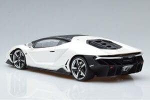 Lamborghini Centenario Alb Perlat GT Spirit 1:18 GTS18503W Rășină - imaginea 5 din 6