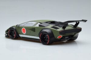 Lamborghini Countach Khyzyl Saleem Huratach GT Spirit 1:18 GT809 Rășină - imaginea 5 din 6