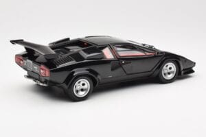 Lamborghini Countach LP 5000 Quattrovalvole Negru Kyosho 1:18 08320BK Metal - imaginea 3 din 8