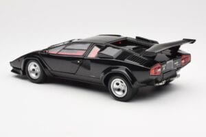 Lamborghini Countach LP 5000 Quattrovalvole Negru Kyosho 1:18 08320BK Metal - imaginea 7 din 8