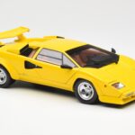 Lamborghini Countach LP 5000 Quattrovalvole Galben Kyosho 1:18 08320Y - image 6 of 8