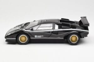 Lamborghini Countach LP 500R Negru Kyosho 1:18 08320C Metal - imaginea 4 din 8
