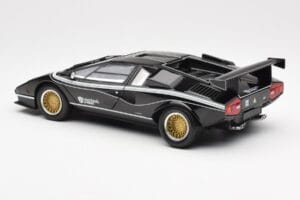 Lamborghini Countach LP 500R Negru Kyosho 1:18 08320C Metal - imaginea 7 din 8