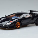 Lamborghini Countach LP500S Walter Wolf Albastru Închis Kyosho 1:18