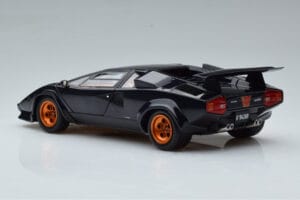 Lamborghini Countach LP500S Walter Wolf Albastru Închis Kyosho 1:18 08320D Metal - imaginea 7 din 11