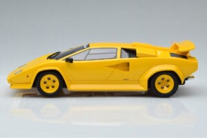 Lamborghini Countach Turbo Koenig Specials Galben GT Spirit 1:18 KJ010 Rășină - imaginea 3 din 6