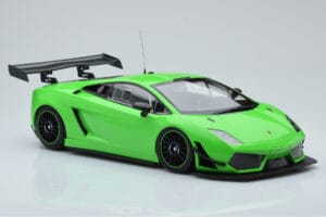 Lamborghini Gallardo LP600+ GT3 Verde Minichamps 1:18 151111101 Metal - imaginea 4 din 6