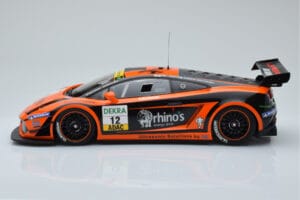 Lamborghini Gallardo LP600+ GT3 Rhinos Leipert Motorsport #12 A. Petrishin / D. Leiper ADAC GT Masters 2011 Minichamps 1:18 1 - imaginea 3 din 6