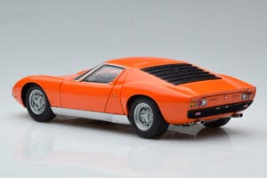 Lamborghini Miura SV Portocaliu AUTOart 1:18 74542 Metal - imaginea 7 din 8