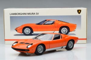 Lamborghini Miura SV Portocaliu AUTOart 1:18 74542 Metal - imaginea 8 din 8
