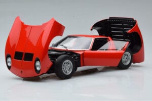 Lamborghini Miura SV Roșu AUTOart 1:18 74543 Metal - imaginea 2 din 8