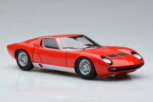 Lamborghini Miura SV Roșu AUTOart 1:18 74543 Metal - imaginea 6 din 8