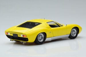 Lamborghini Miura SV Galben Kyosho 1:18 08317Y Metal - imaginea 3 din 11