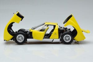 Lamborghini Miura SV Galben Kyosho 1:18 08317Y Metal - imaginea 4 din 11