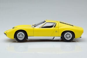 Lamborghini Miura SV Galben Kyosho 1:18 08317Y Metal - imaginea 5 din 11