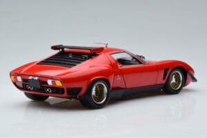 Lamborghini Miura SVR Roșu Kyosho 1:18 08319RBK Metal - imaginea 3 din 9