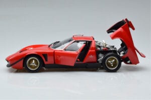 Lamborghini Miura SVR Roșu Kyosho 1:18 08319RBK Metal - imaginea 4 din 9