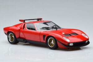 Lamborghini Miura SVR Roșu Kyosho 1:18 08319RBK Metal - imaginea 6 din 9