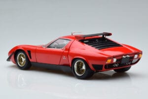 Lamborghini Miura SVR Roșu Kyosho 1:18 08319RBK Metal - imaginea 7 din 9